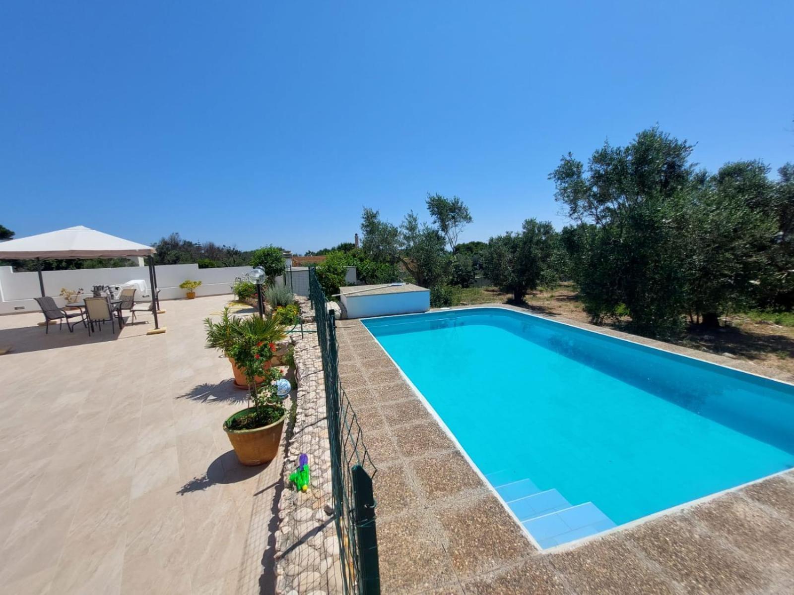 Villa Con Piscina Per 8/9 Persone Nella Suggestiva Campagna Salentina 莱乌卡 外观 照片